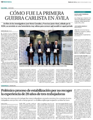 Cómo fue la primera Guerra Carlista en Ávila